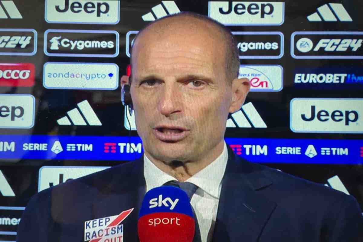 Massimiliano Allegri su Sky Sport