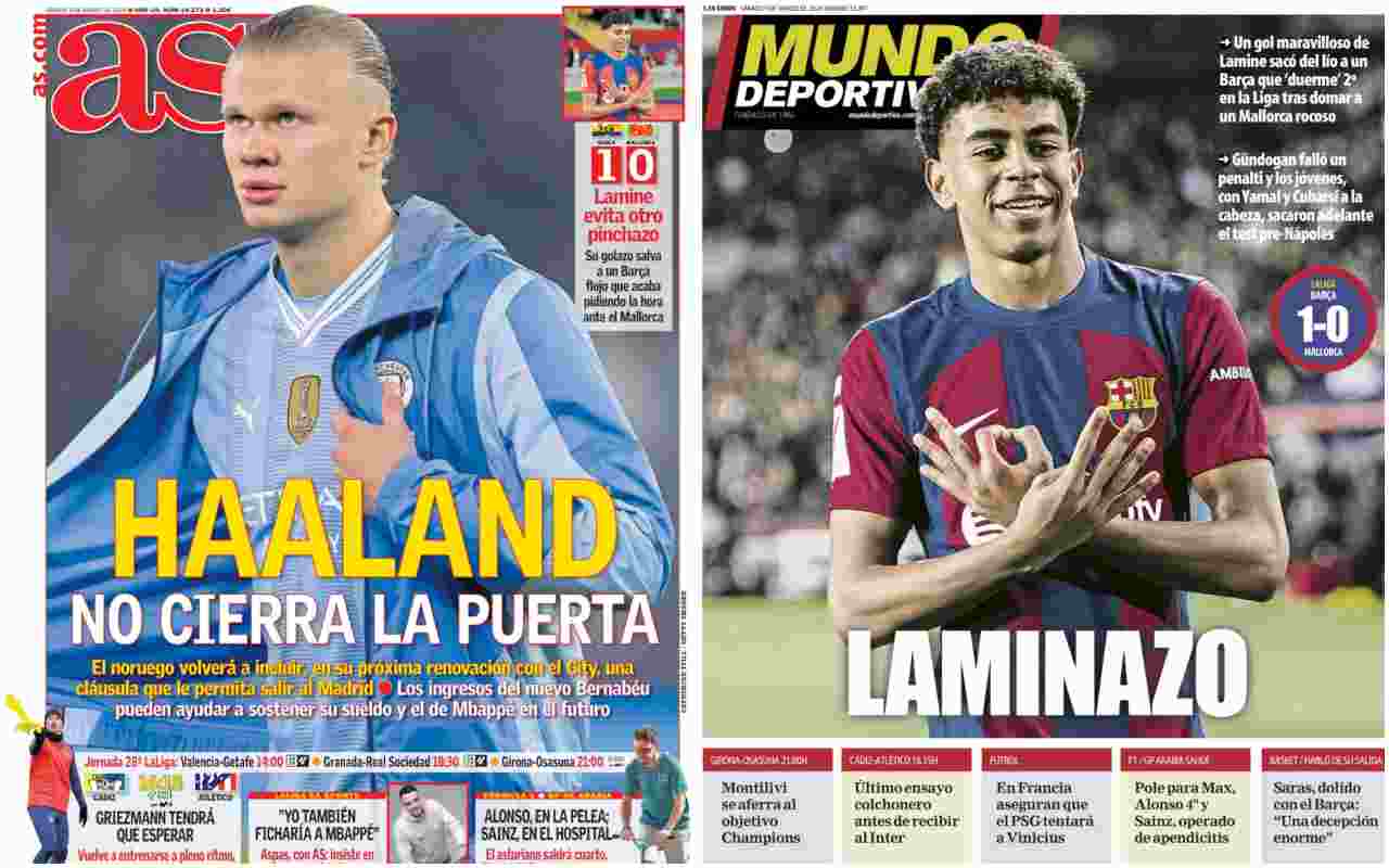 Rassegna stampa, le prime pagine dei quotidiani sportivi esteri del 9 marzo 2024