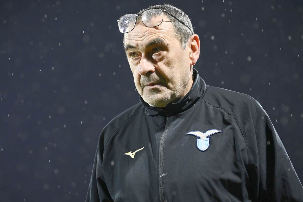 Lazio-Udinese, contestazione contro Lotito e Sarri