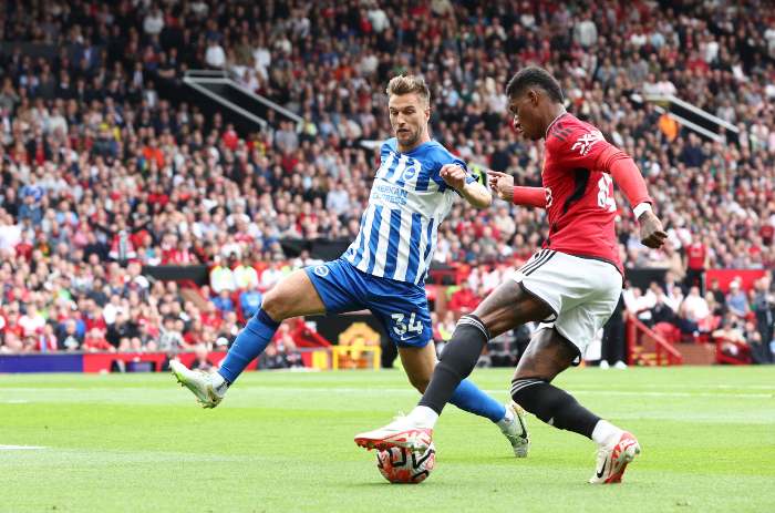 veltman in azione col brighton