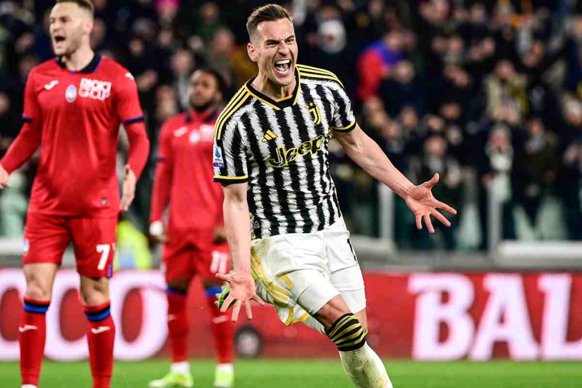 Milik Juventus Atalanta