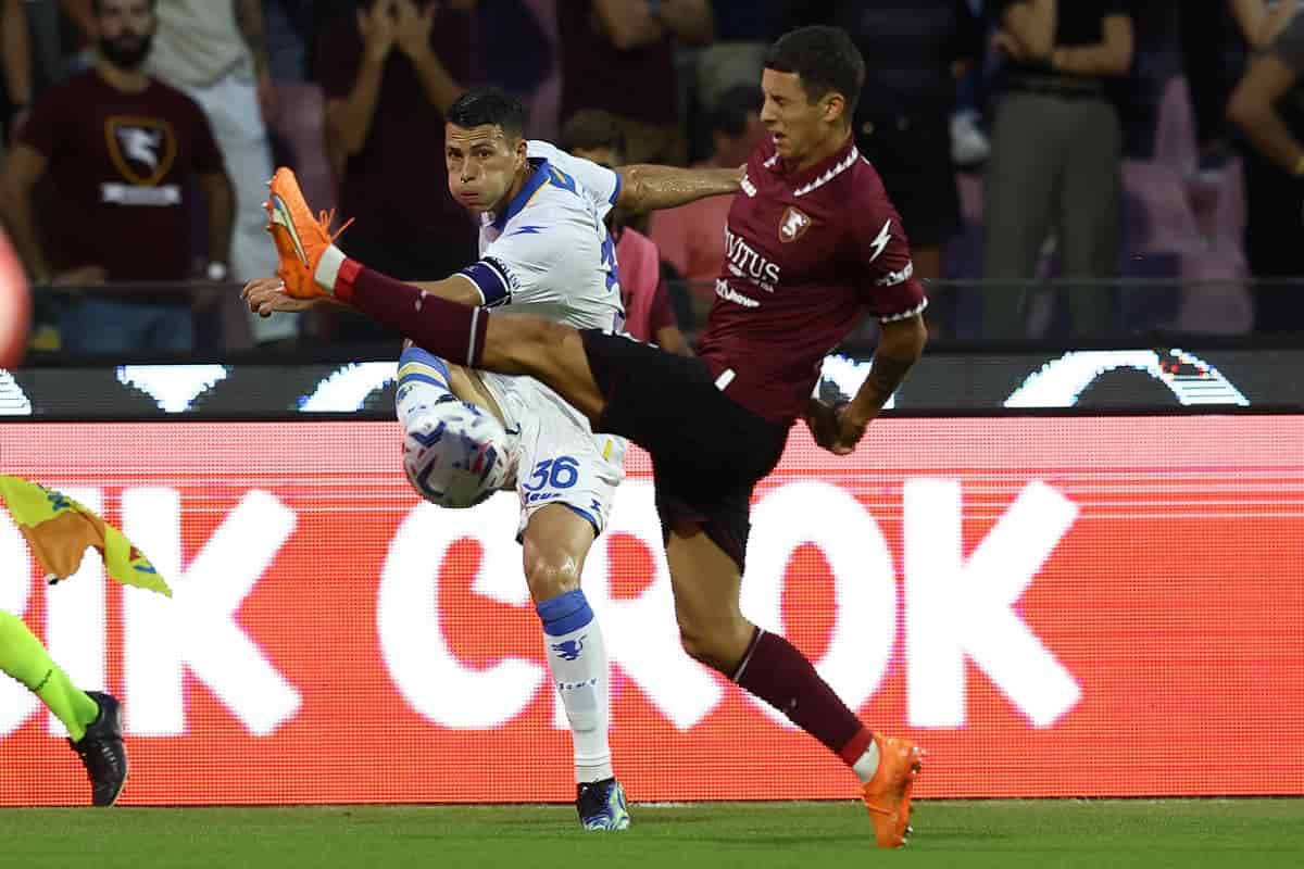 Diretta Serie A, Frosinone Salernitana Live in tempo reale