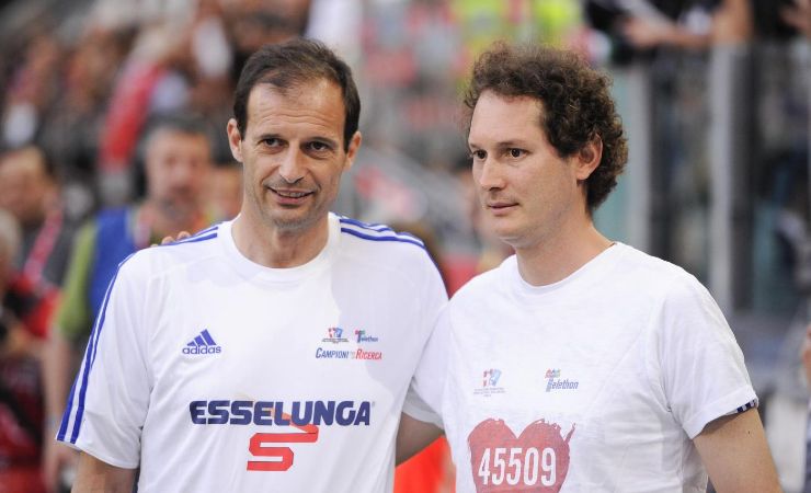 Allegri ed Elkann