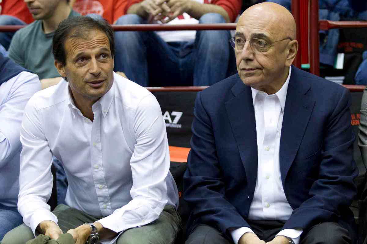 La telefonata tra Allegri e Galliani