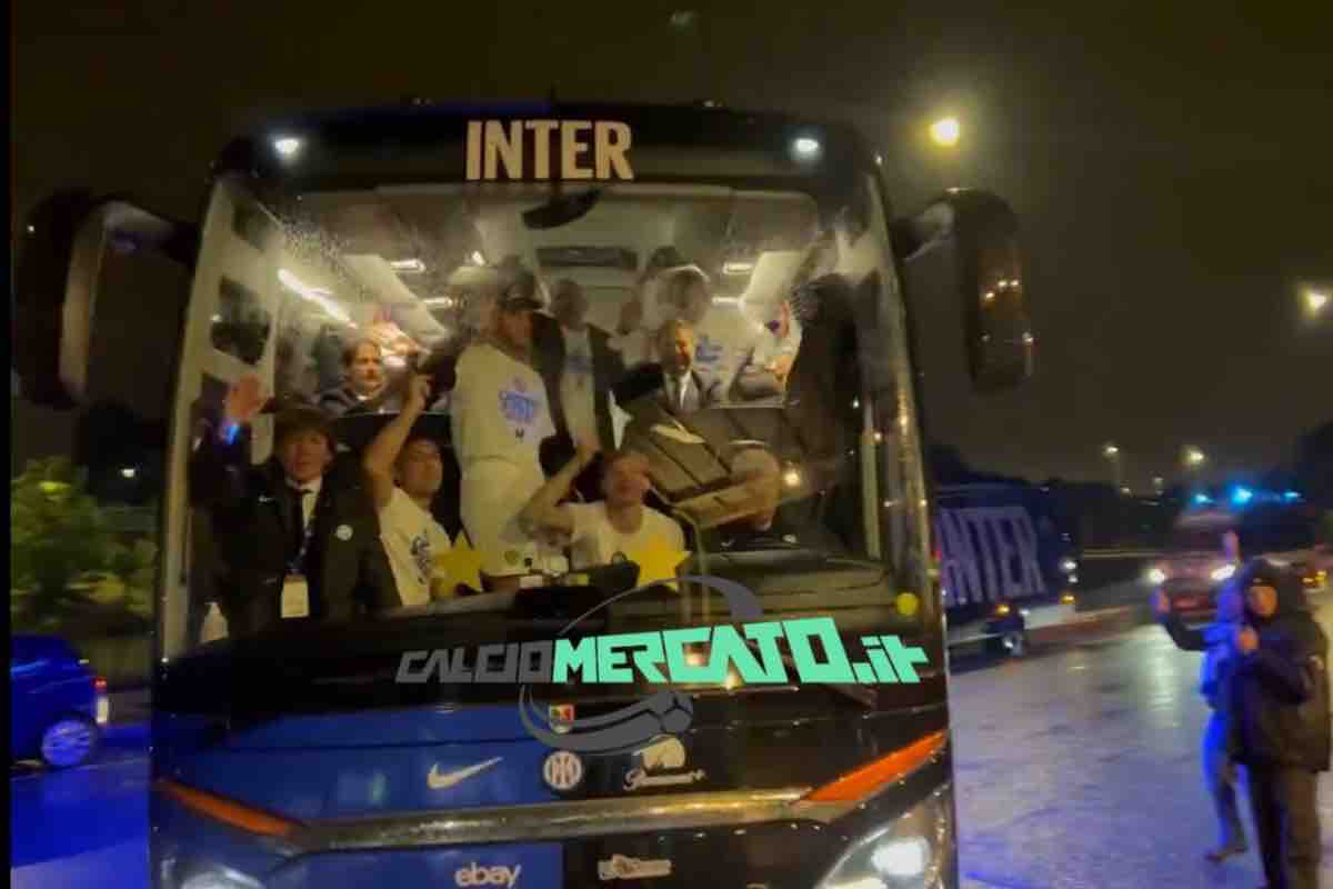 Inter: le festa di Barella