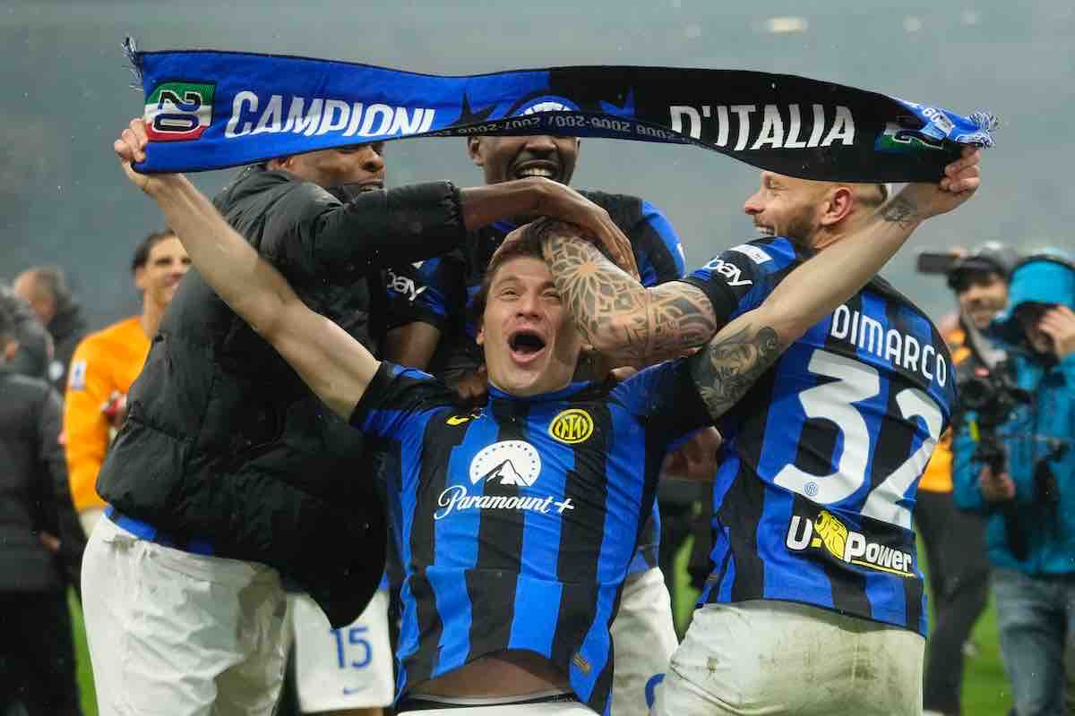 Inter: gioia Barella