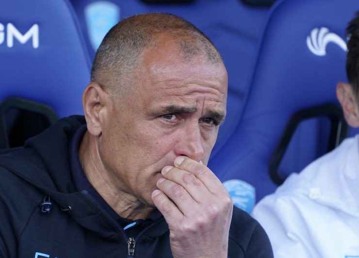 Calzona sotto accusa dopo Napoli-Roma