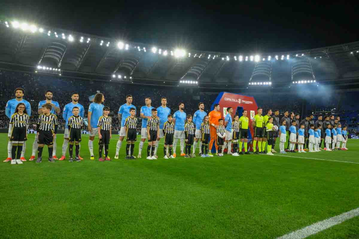 Lazio-Juve, ammonito: salta la finale
