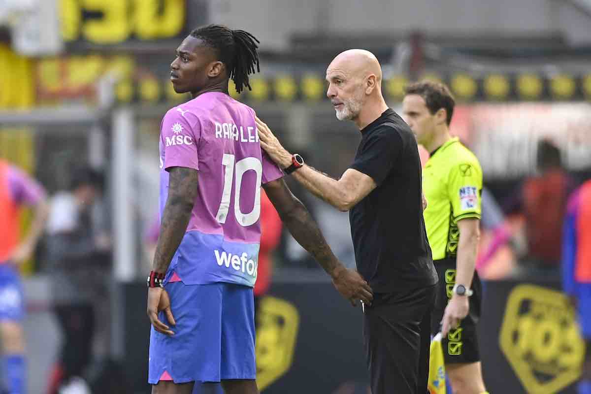 Proteste gol di Leao