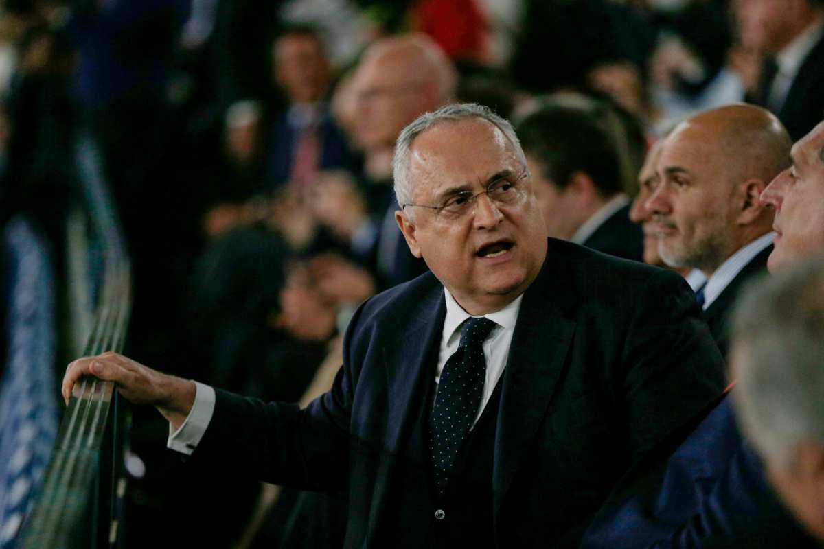 Allarme Lotito: "La situazione economica della Lazio è borderline”