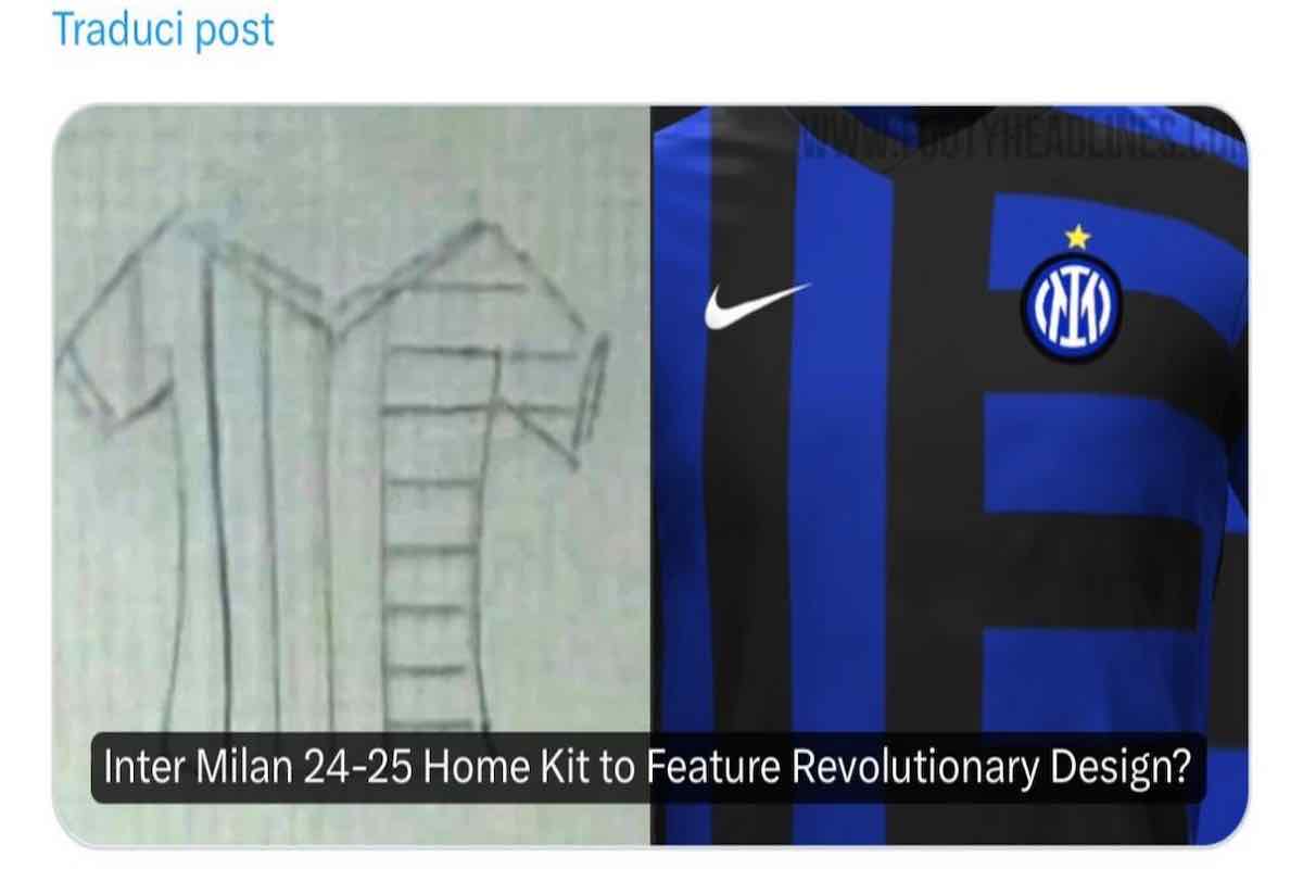 Inter, svelata la nuova maglia: c'è un problema