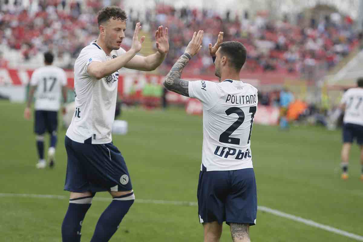 Monza-Napoli: vittoria in rimonta