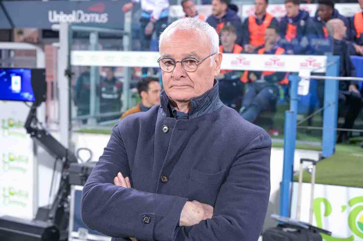 Ranieri nel post gara di Genoa-Cagliari
