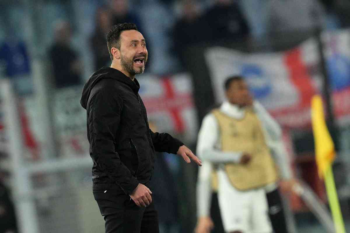 Roberto De Zerbi al Manchester United