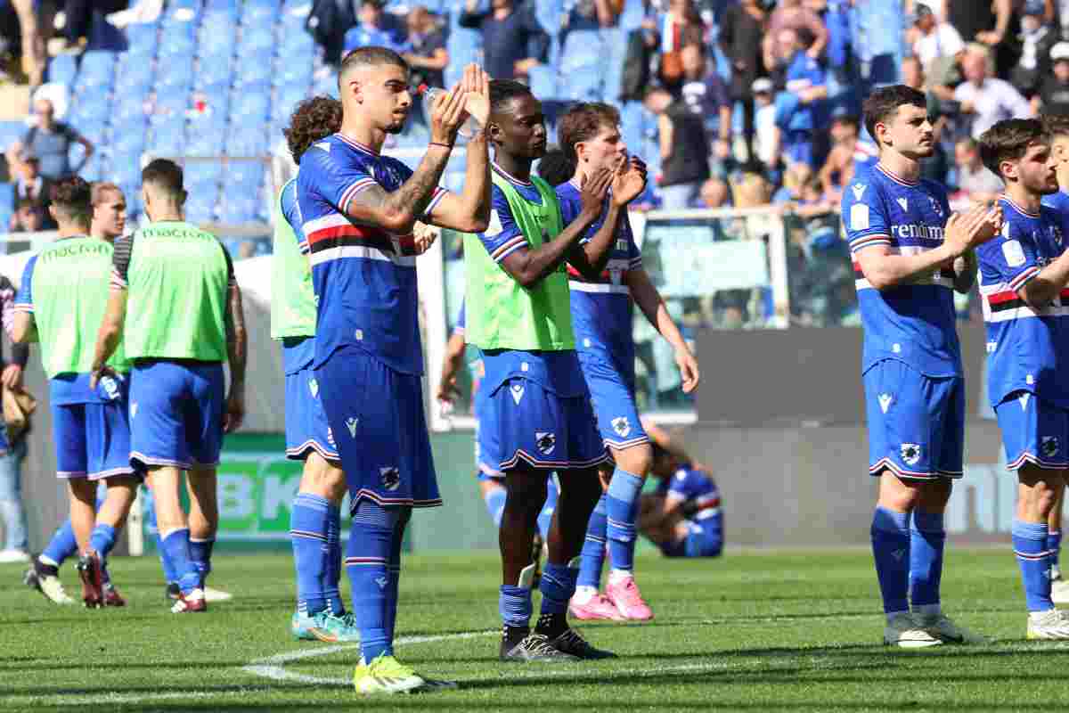 Sampdoria, dissenteria dopo la cena di pesce