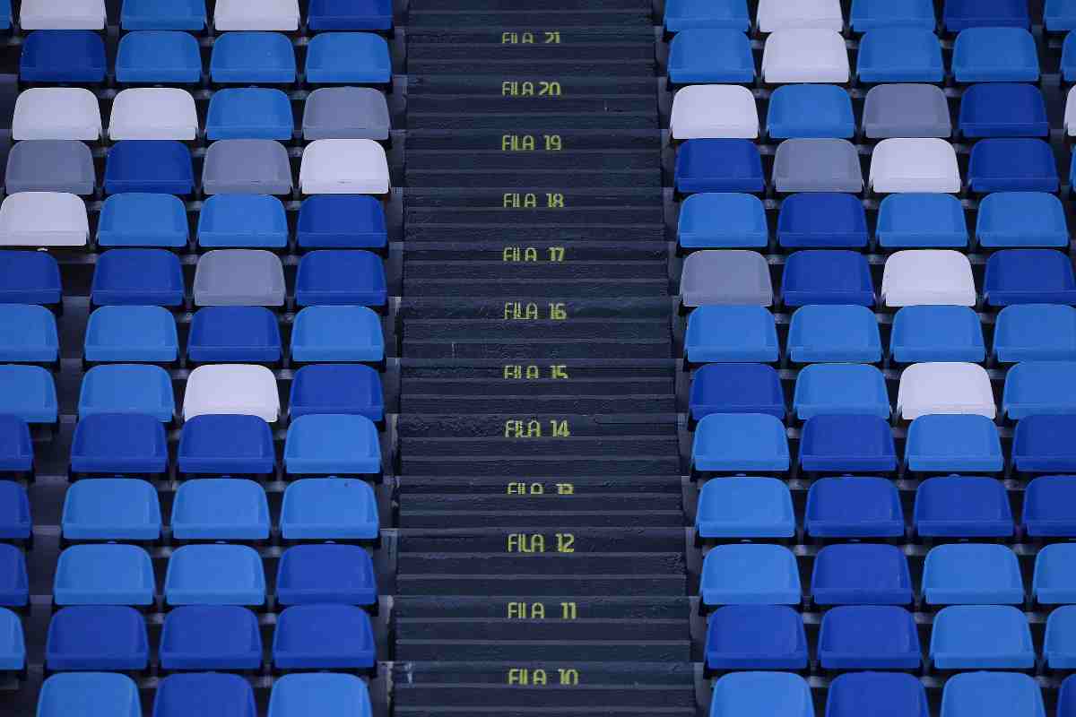 Scossa di terremoto prima di Napoli-Frosinone