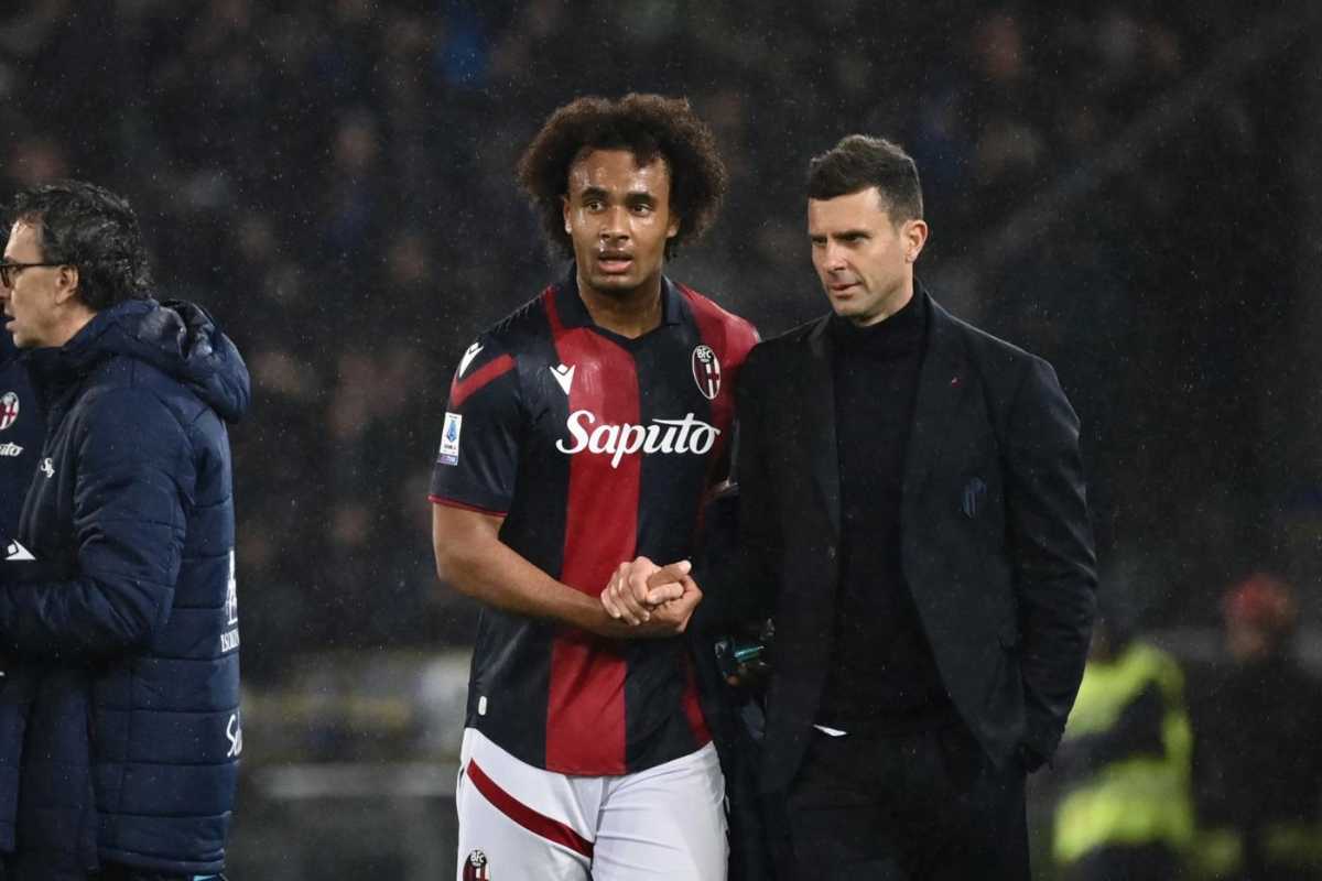 Thiago Motta e Joshua Zirkzee