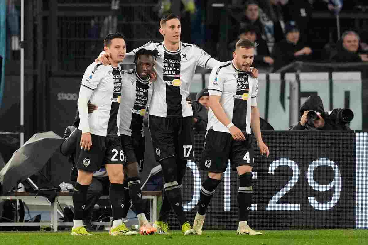 Udinese, ansia Serie B: ecco il 'tesoretto' dai big