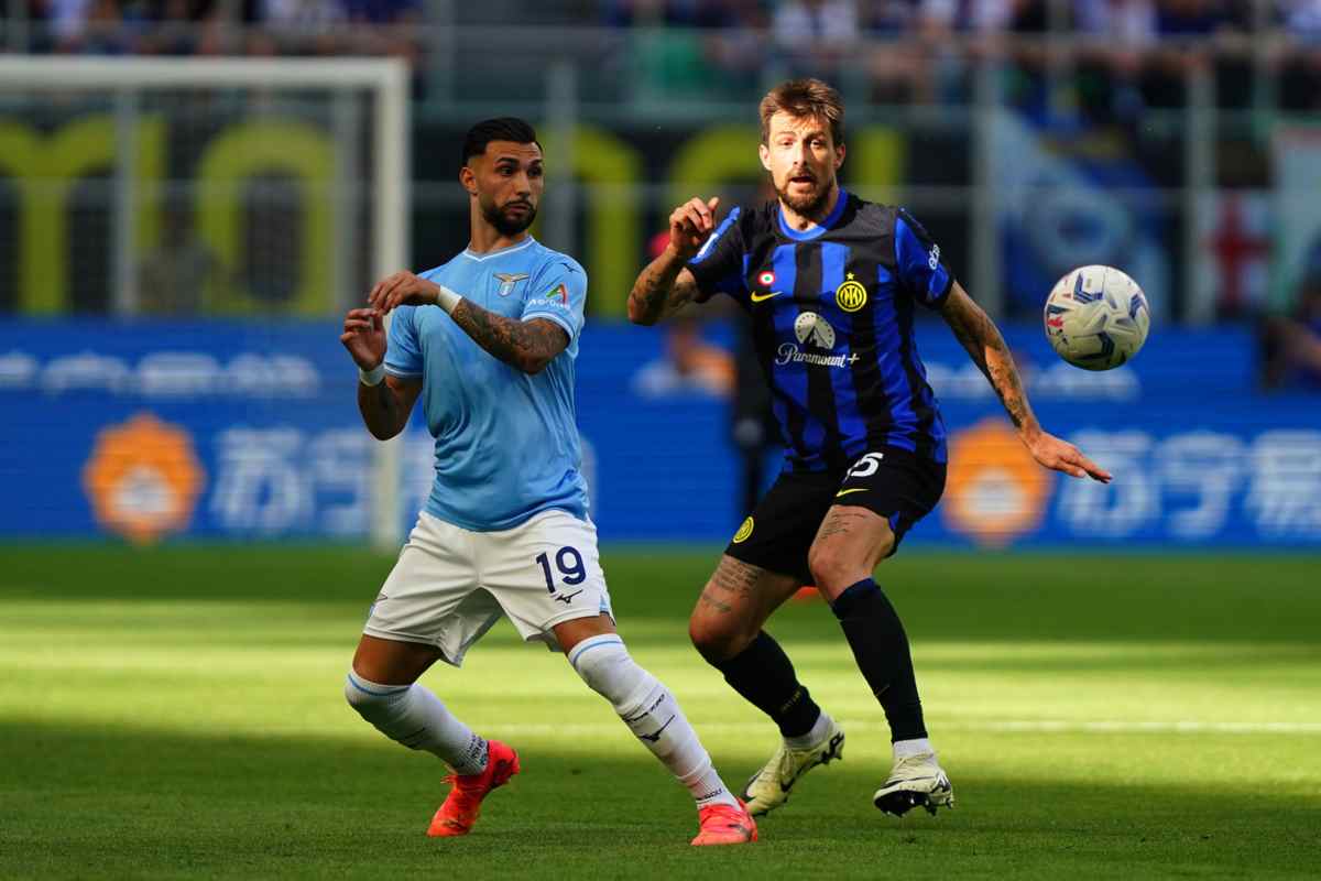 Bufera Acerbi in Inter-Lazio 