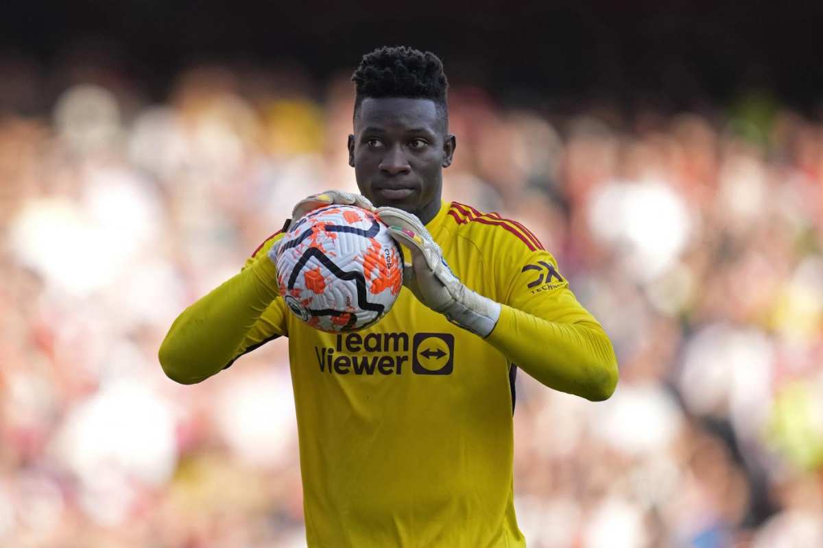 André Onana blocca il pallone