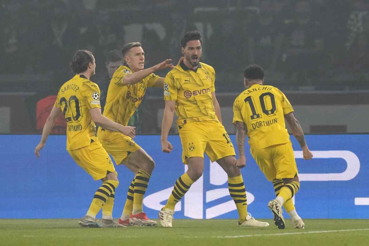 Psg-Borussia Dortmund, tedeschi in finale di Champions
