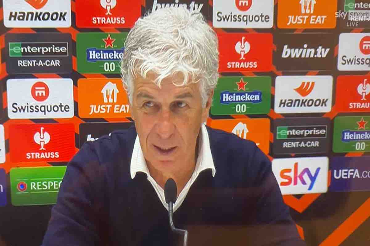 Gasperini dopo Atalanta-Marsiglia