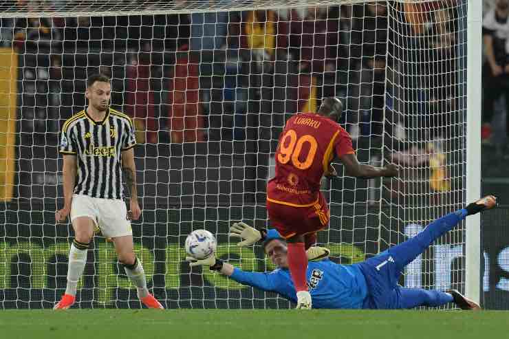 Gatti criticato durante Roma-Juventus