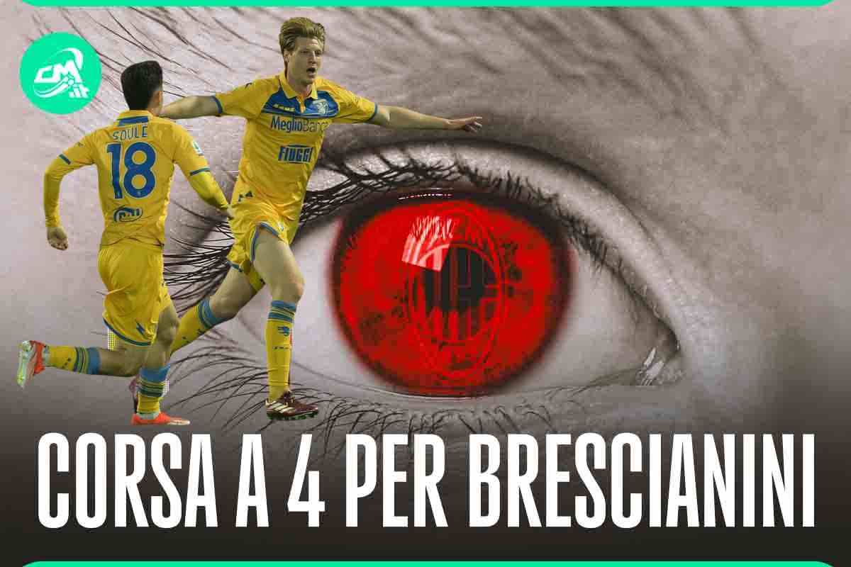 Corsa a 4 per Brescianini: percentuale al Milan