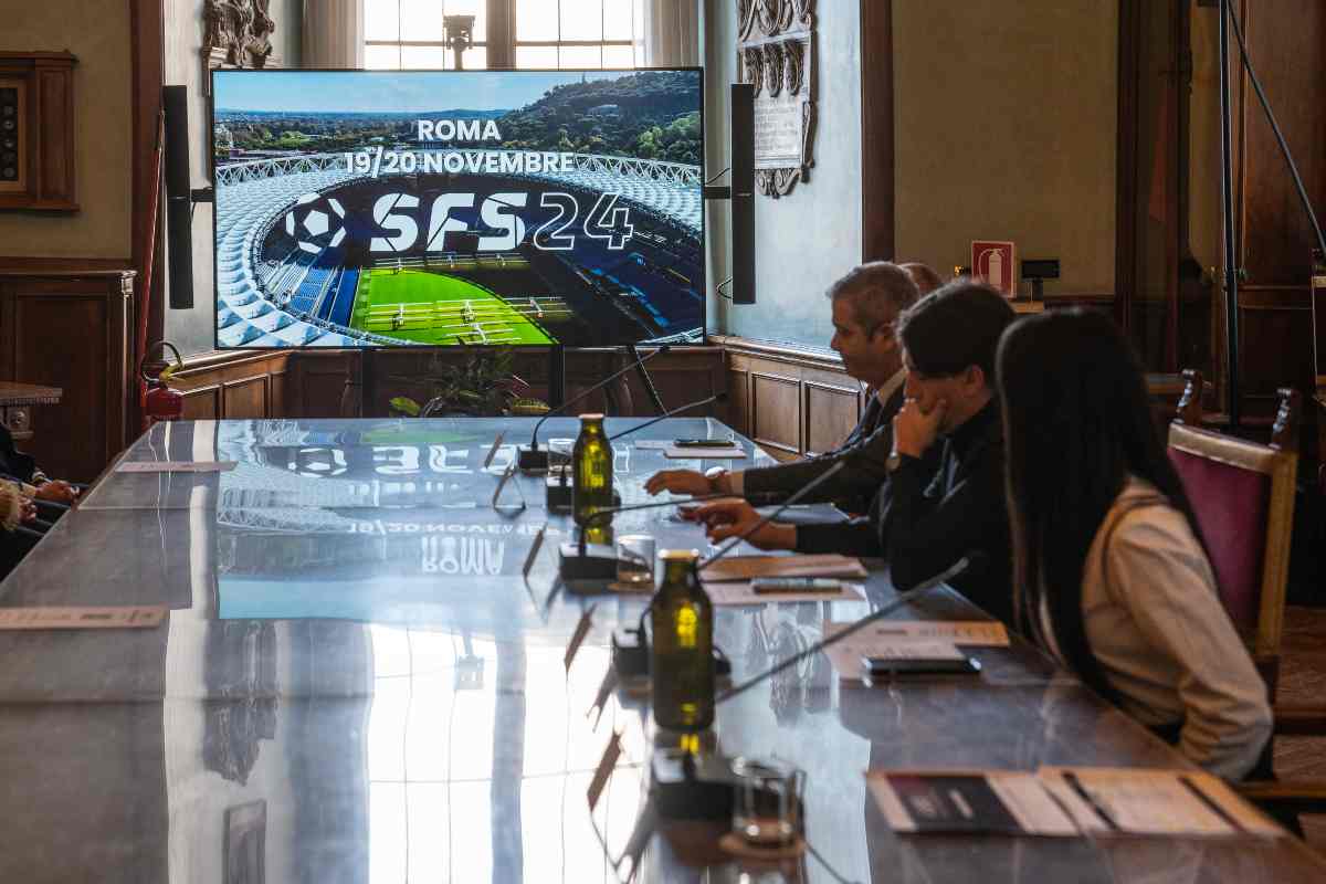 La presentazione del Social Football Summit 2024