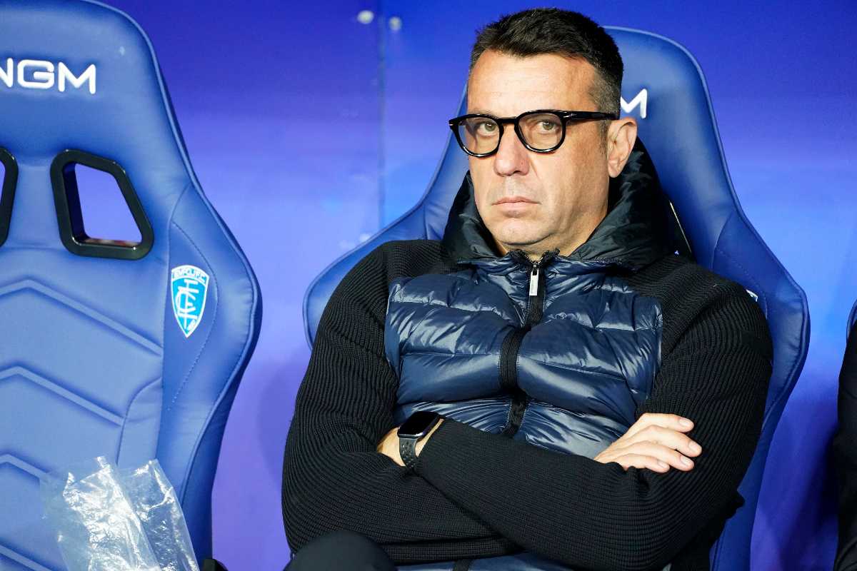 Roberto D'Aversa, allenatore dell'Empoli