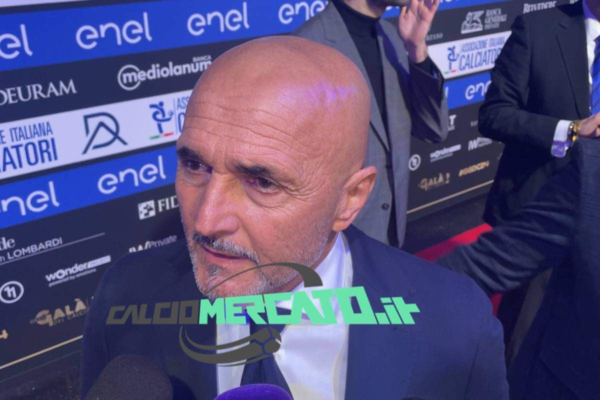 Luciano Spalletti al Gran Galà del Calcio