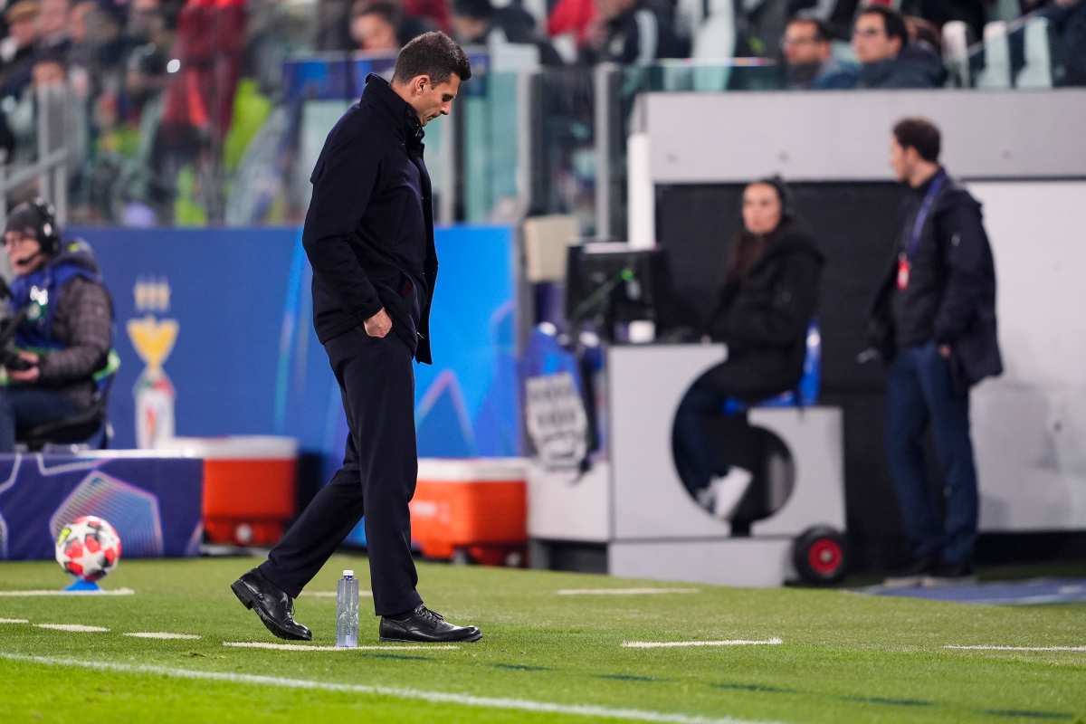 Thiago Motta deluso in Champions League