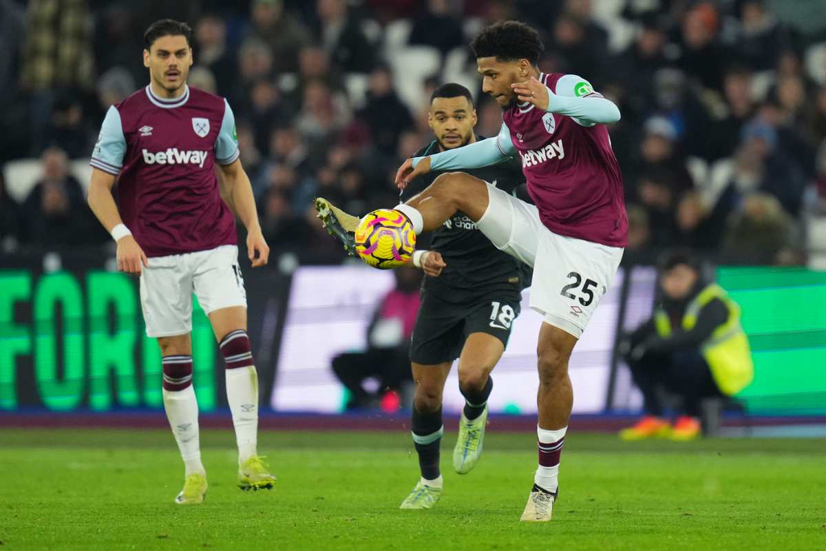todibo in azione col west ham