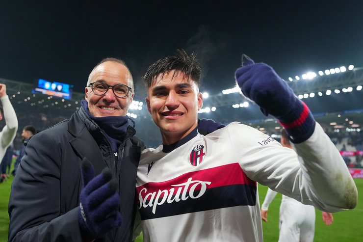 Saputo e Castro esultano