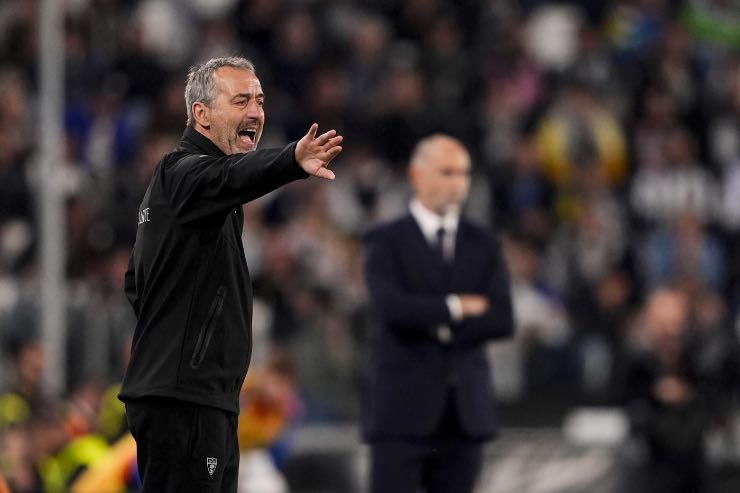 Marco Giampaolo contro la Juventus