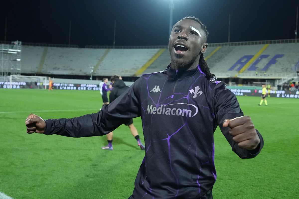 Kean in un momento di esultanza