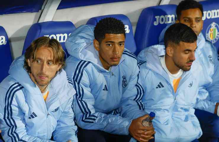 Ceballos con Bellingham e Modric