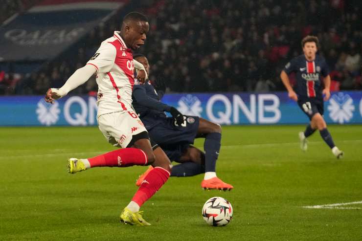 Zakaria in Psg-Monaco