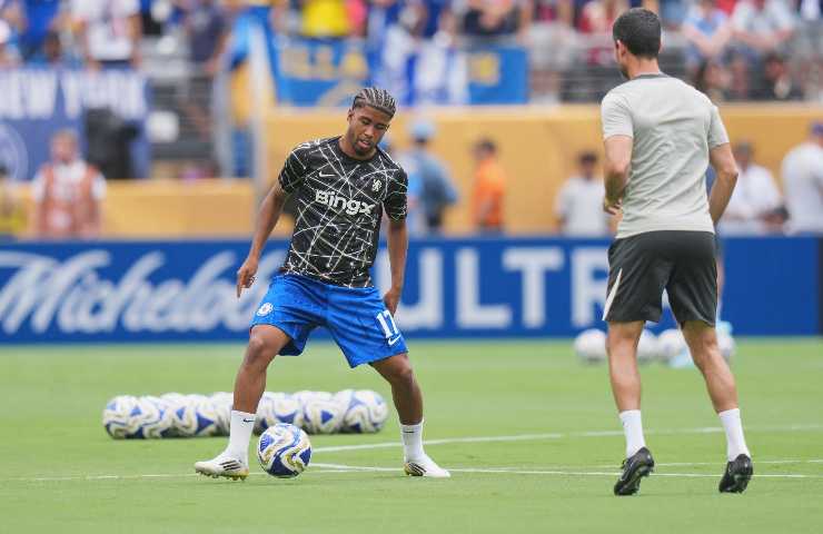 Andrey Santos si scalda