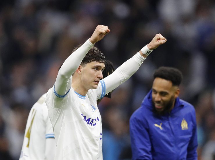 Balerdi esulta con il pubblico