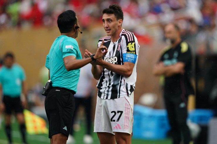 Andrea Cambiaso durante il Mondiale per Club