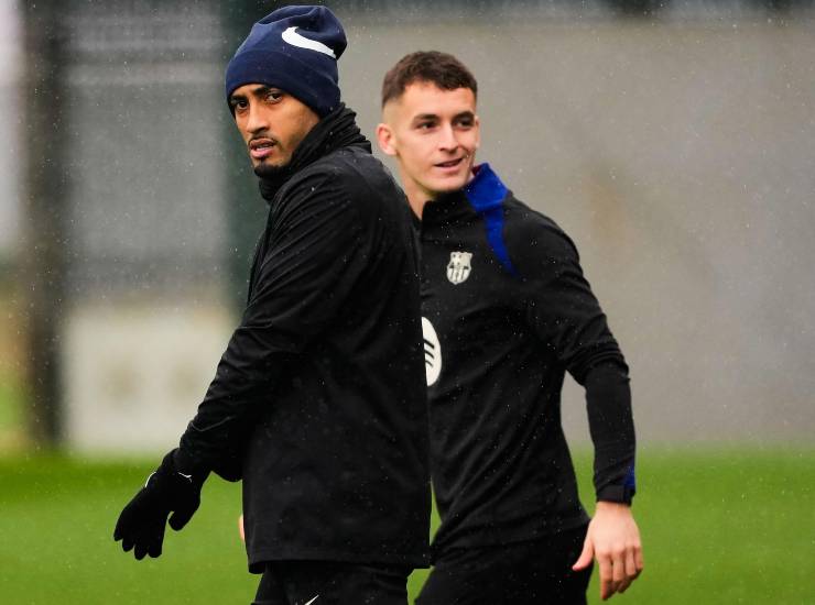 Casadò durante un allenamento