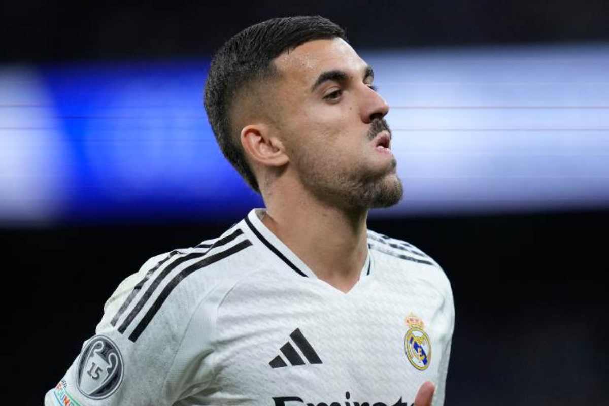 Dani Ceballos in primo piano