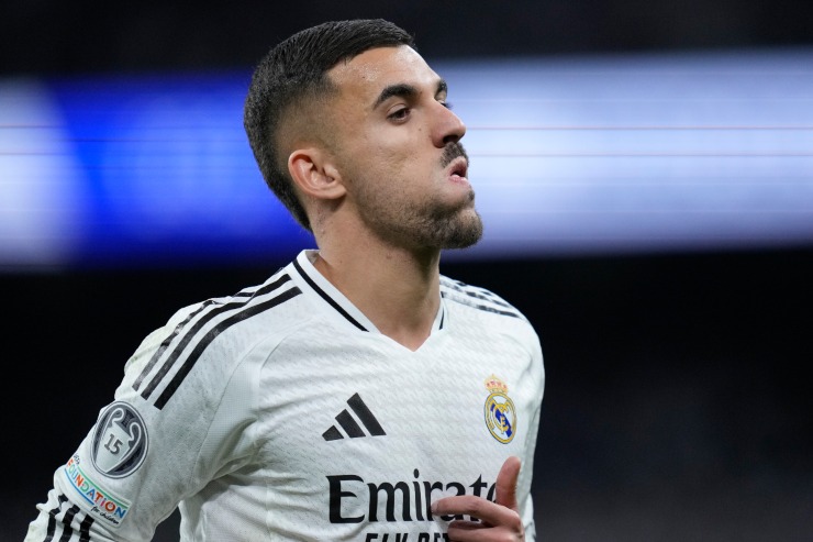 Il centrocampista del Real Madrid, Dani Ceballos