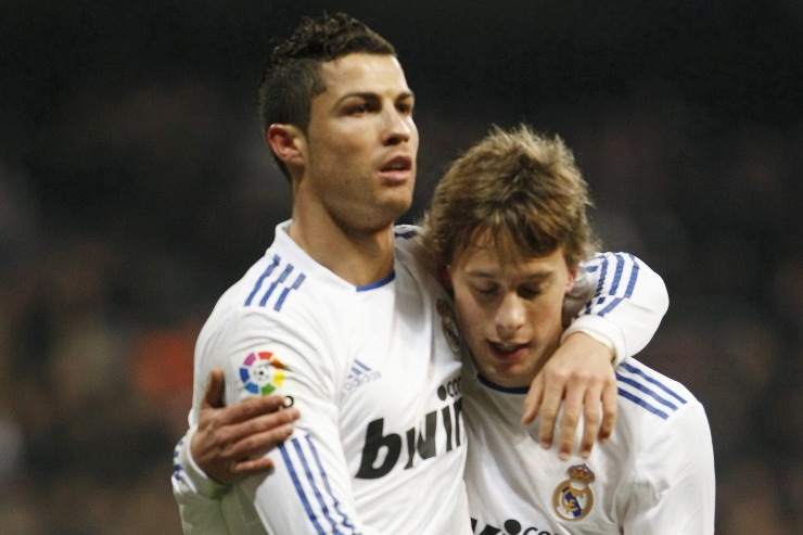 Cristiano Ronaldo esulta ai tempi del Real Madrid