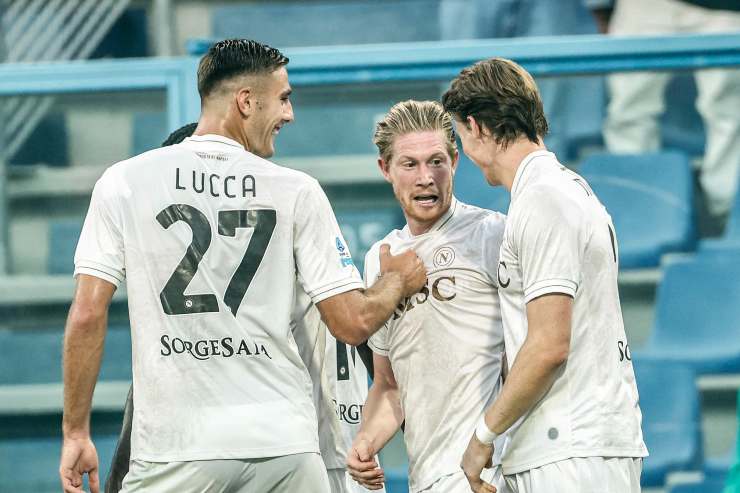 De Bruyne, Lucca e McTominay