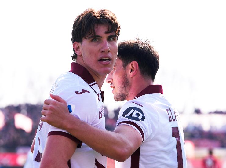 Casadei insieme ad Elmas