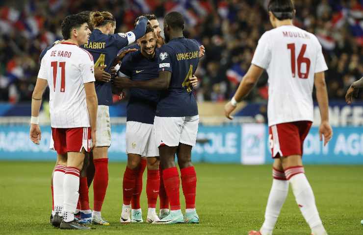 Giocatori della Francia