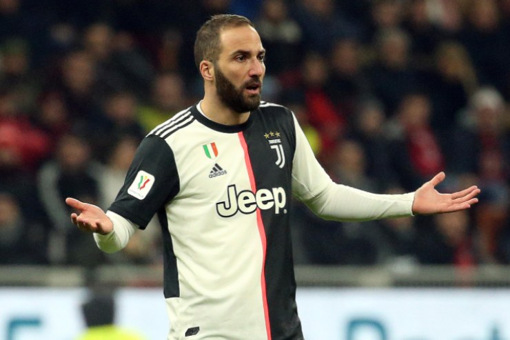 Gonzalo Higuain in maglia Juve 