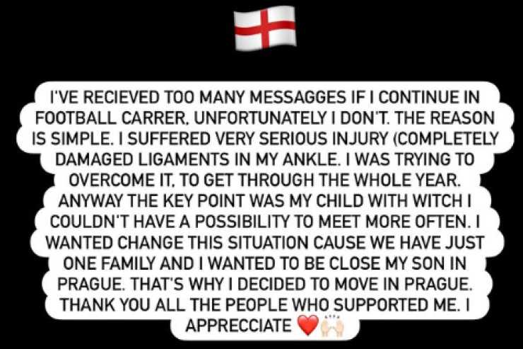 Il messaggio di Jankto